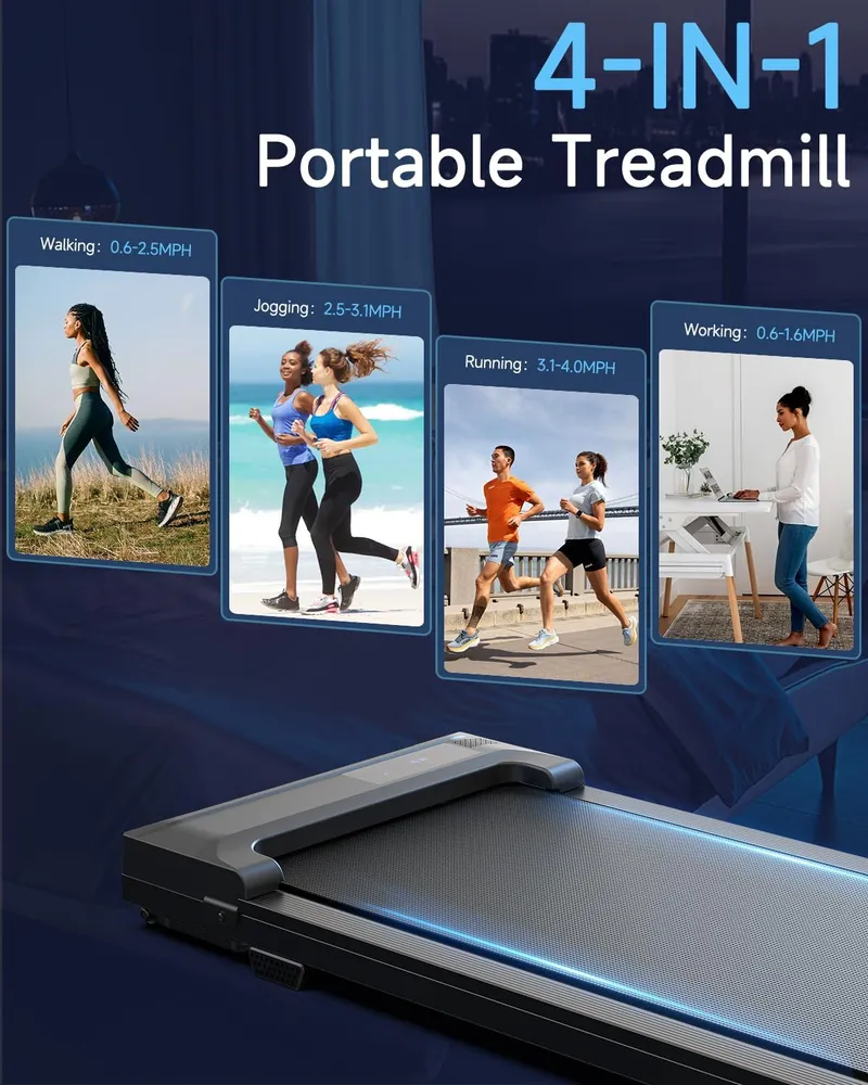 Buztrio Mini Portable Walking Running Machine
